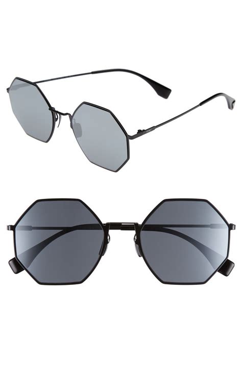 fendi octagon sunglasses|Fendi.